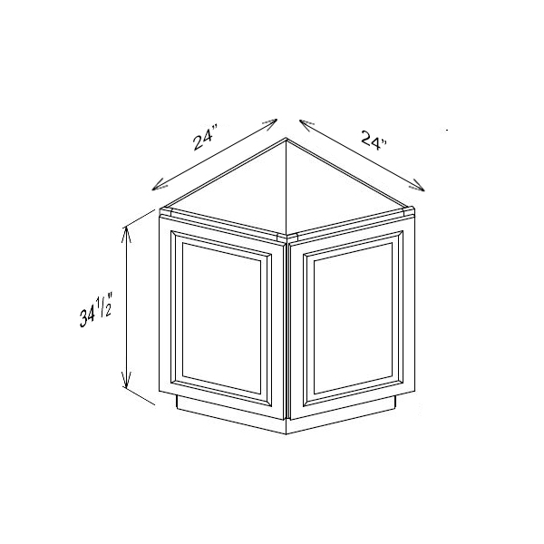 Angle Base Cabinet