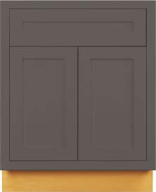 2 Door 1 Drawer Base Cabinet