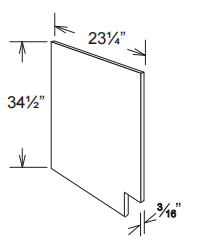 Base End Panel