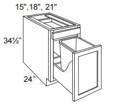 Standard Base Waste Basket