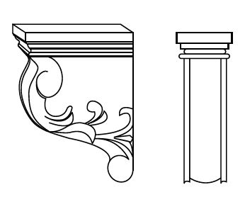 Corbels - CORBEL57