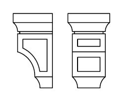 Corbels - CORBEL75S