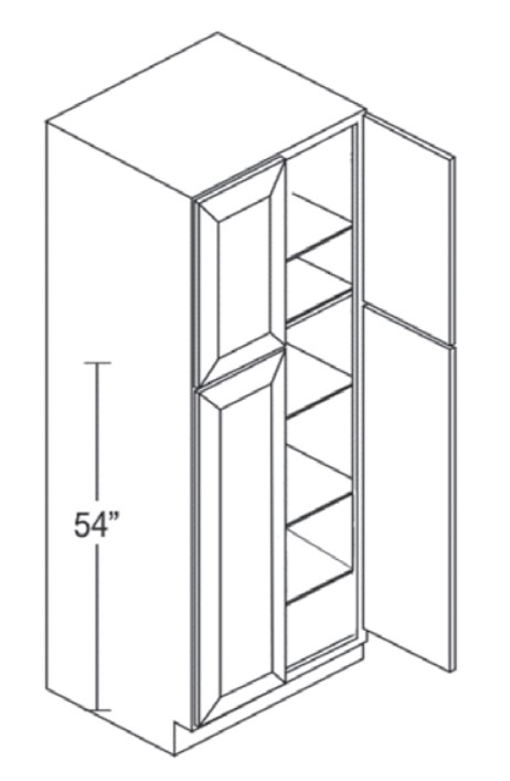 4 Doors Tall Pantry Cabinets