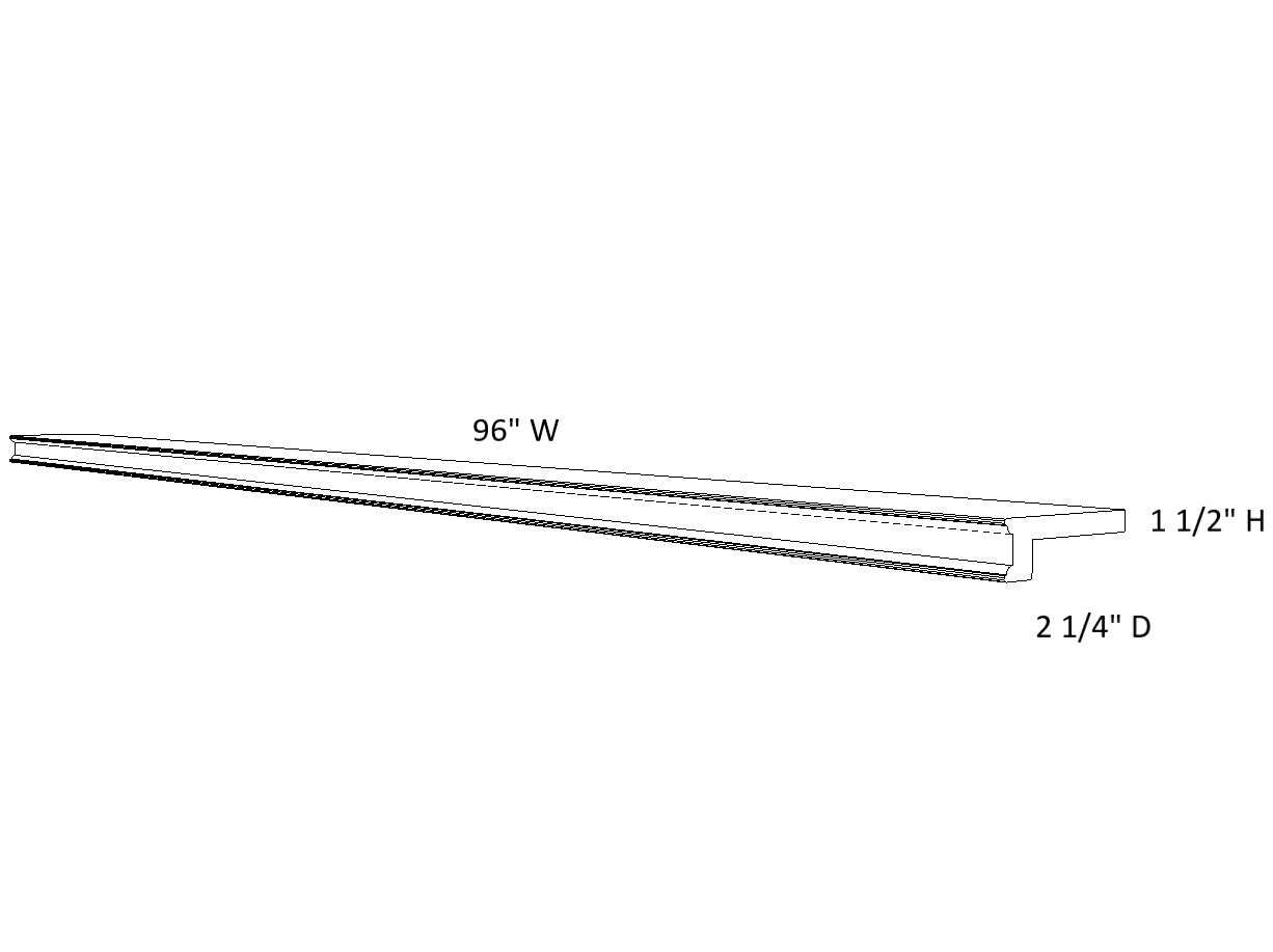 Traditional Light Rail Molding